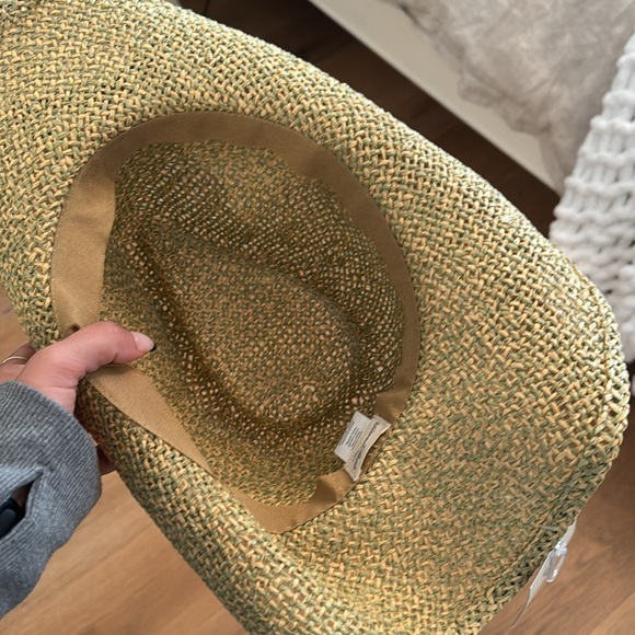 NWT American Threads cowboy straw beach hat - Picture 4 of 7